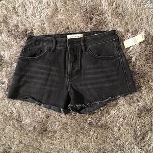 NWT Pacsun Black Denim Shorts sz 22